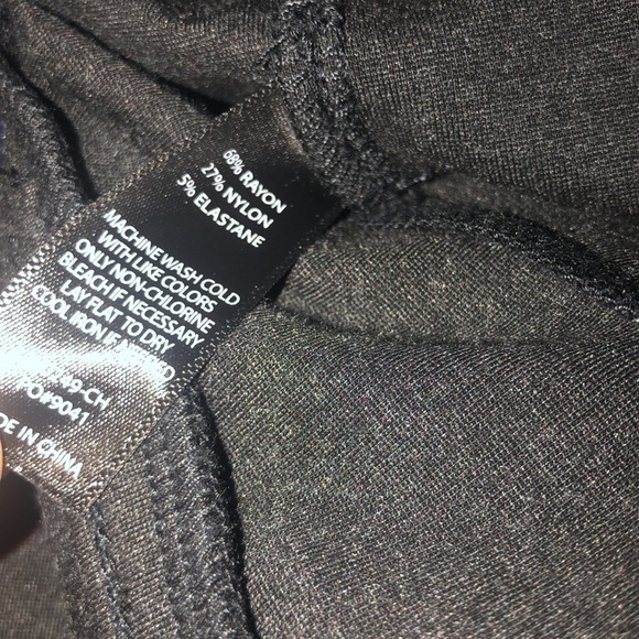 𝅺betabrand dark gray crop pants size small - Picture 4 of 4